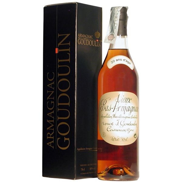 Bas Armagnac 20 Ans D'age 40% Veuve Goudoulin Bas Armagnac 20 Ans D'age 40% Veuve Goudoulin
