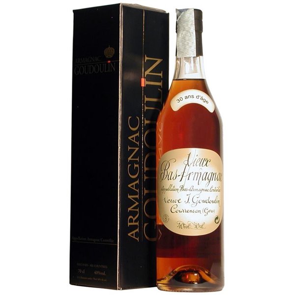 Bas Armagnac 30 Ans D'age 40% Veuve Goudoulin