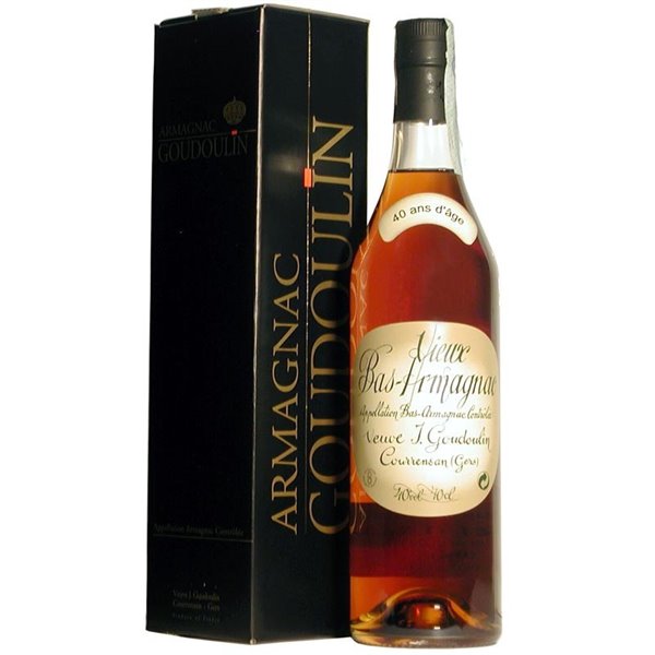 Bas Armagnac 40 Ans D'age 40% Veuve Goudoulin Bas Armagnac 40 Ans D'age 40% Veuve Goudoulin