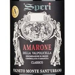 Amarone della Valpolicella Doc  Monte Sant’Urbano 2012  Fratelli Speri