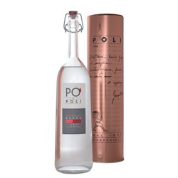 Grappa Pò di Poli Secca 40° Distilleria Jacopo Poli con tubo di rame