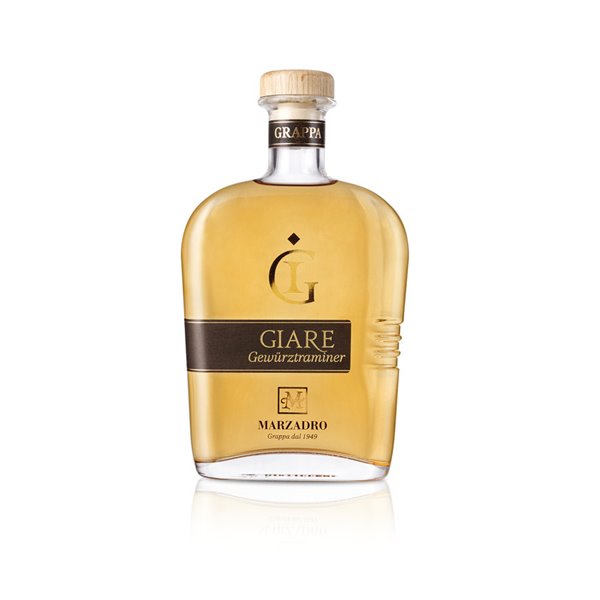 Grappa Giare Gewürztraminer 41° Distilleria Marzadro