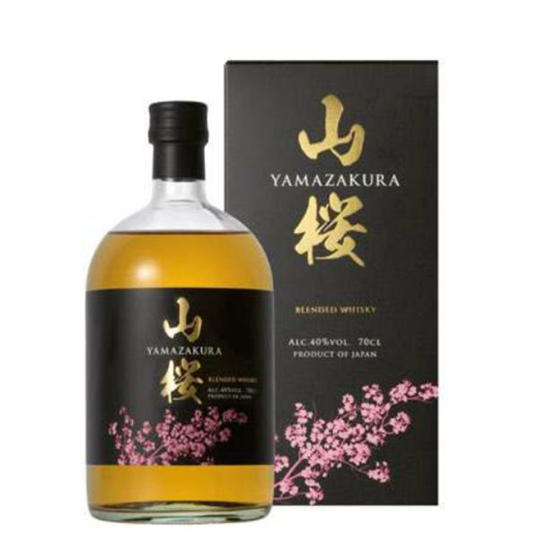 WHISKY YAMAZAKURA Blended 40° Sasanokawa Shuzo Distillery Koriyama – Giappone WHISKY YAMAZAKURA Blended 40° Sasanokawa Shuzo Distillery Koriyama – Giappone