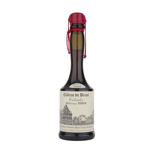 Calvados Millésime 1998 CHATEAU DU BREUIL Calvados Millésime 1998 CHATEAU DU BREUIL