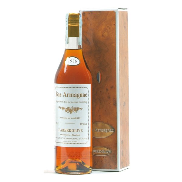 Bas Armagnac Domaine Juarrey 1986 DOMAINE LABERDOLIVE Bas Armagnac Domaine Juarrey 1986 DOMAINE LABERDOLIVE