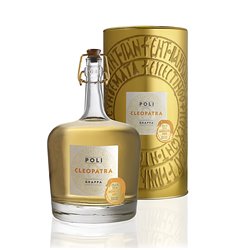 Grappa Cleopatra Moscato Oro ASTUCCIATA Distilleria Jacopo Poli