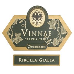 Ribolla Gialla  Vinnae  2021 Jermann 0,.375 l.