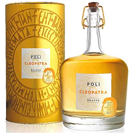 Grappa Cleopatra Moscato Oro ASTUCCIATA Distilleria Jacopo Poli