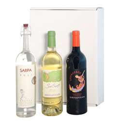 Gift Box - Donnafugata wines and Jacopo Poli's Grappa Sarpa