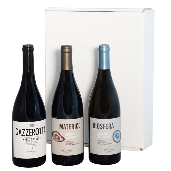 Confezione Regalo - La Sicilia e i vini Biologici di Pellegrino