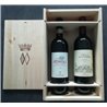 GIFT BOX : Wooden box with 1 BOTTLE Villa Antinori Rosso  Antinori - 1 BOTTLE Chianti Classico Peppoli  Antinori