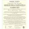 Amarone della Valpolicella Classico Docg Collezione Pruviniano 2020 - Domini Veneti 0,75 l