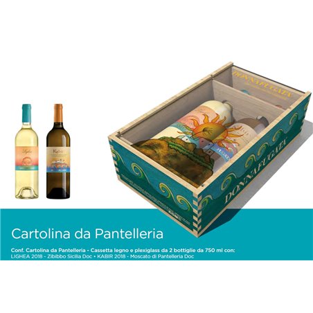 Gift Box Donnafugata Cartolina da Pantelleria