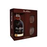 RON DOS MADERAS P.X. 5+5 AÑOS - 1 bottiglia da 0,70l. e 2 bicchieri - WILLIAMS & HUMBERT - m