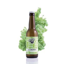 Confezione da 12 Bottiglie 33 CL BIRRA ARTIGIANALE La Bionda- BIRRIFICIO MANERBA