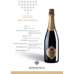 3-Bottle box Franciacorta Millesimato 2013- Cantina Romantica