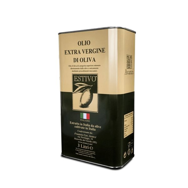 Latta 3L. Olio Extravergine di Oliva Estivo -Frantoio Avanzi Latta 3L. Olio Extravergine di Oliva Estivo -Frantoio Avanzi