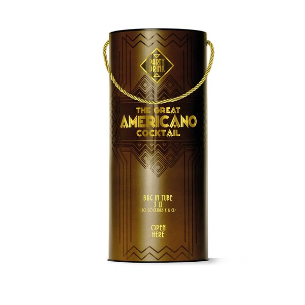 Jacopoli Poli - The Great Americano Cocktail - Bag in Tube 3 Litri Jacopoli Poli - The Great Americano Cocktail - Bag in Tube 3 Litri