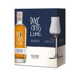 Confezione Regalo Insieme - Le Diciotto Lune + 2 bicchieri Tulipe