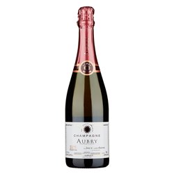 Champagne 1er Cru Brut Rosè - Aubry