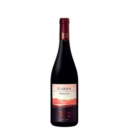 6-Bottle box Red Wine Merlot Garda Patrizia Cadore -cz