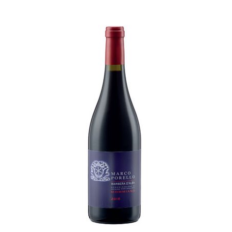12 x0,375L.-Bottle box Red Wine Barbera d'Alba Mommiano Marco Porello -cz
