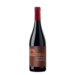 Confezione da 6 Bottiglie Vino Rosso Nebbiolo Langhe Marco Porello -cz