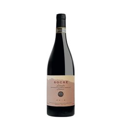 Confezione da 6 Bottiglie Vino Rosso Nebbiolo Langhe Società Agricola Socré -cz