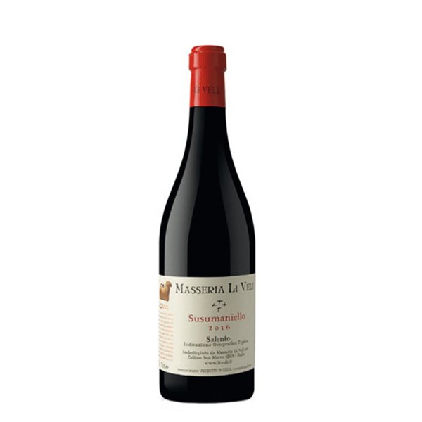 6-Flaschen-Packung Rotwein Susumaniello Salento IGT Askos Società Agricola Masseria Li Veli -cz 6-Flaschen-Packung Rotwein Susumaniello Salento IGT Askos Società Agricola Masseria Li Veli -cz
