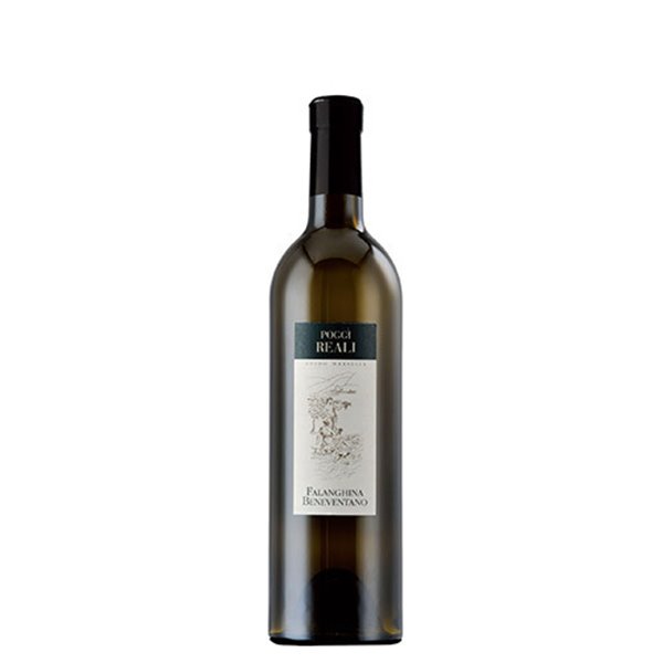 Confezione da 6 Bottiglie Vino Bianco Poggi Reali Falanghina Beneventano IGT Azienda Agricola Guido Marsella -cz