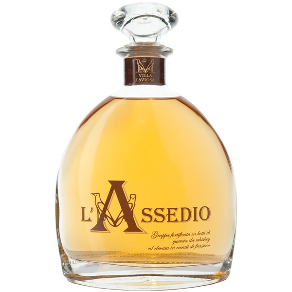 Grappa riserva l'Assedio - Villa Laviosa 0,70 l. Grappa riserva l'Assedio - Villa Laviosa 0,70 l.