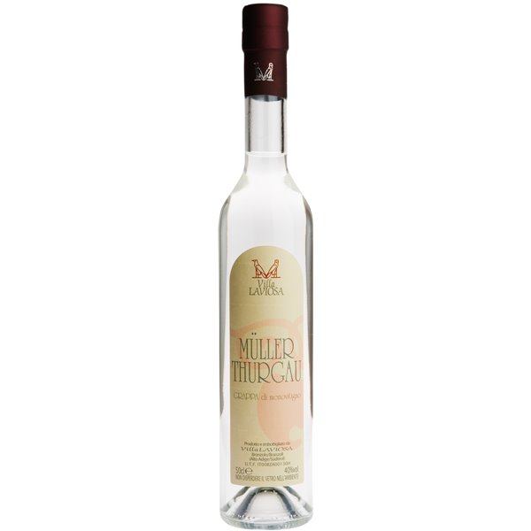 Grappa Müller Thurgau - Villa Laviosa 0,70 l. Grappa Müller Thurgau - Villa Laviosa 0,70 l.