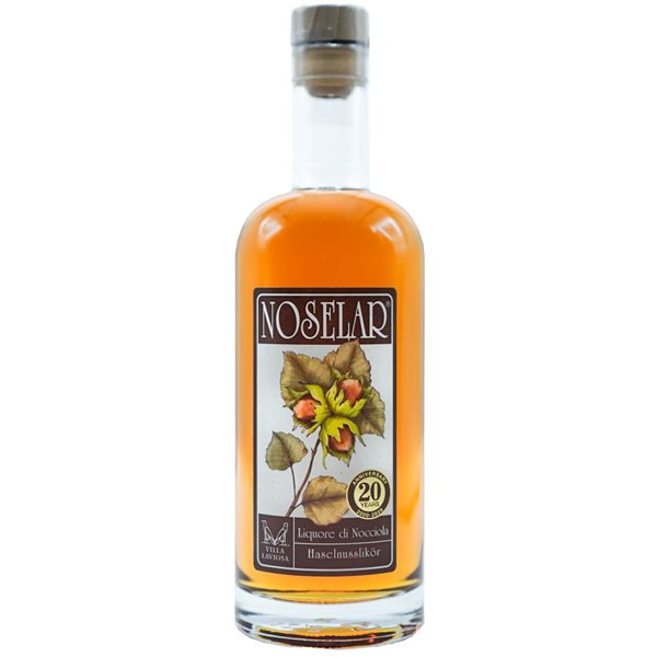 Liquore alla nocciola "Noselar" - Villa Laviosa 0,70 l. Liquore alla nocciola "Noselar" - Villa Laviosa 0,70 l.