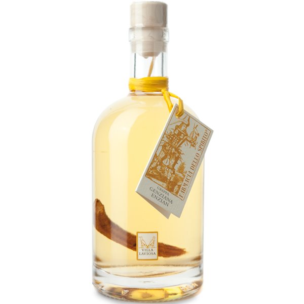 Gentian Grappa - Villa Laviosa 0,70 l. Gentian Grappa - Villa Laviosa 0,70 l.