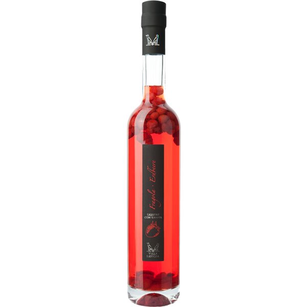 Strawberry liqueur with wood strawberries  Villa Laviosa