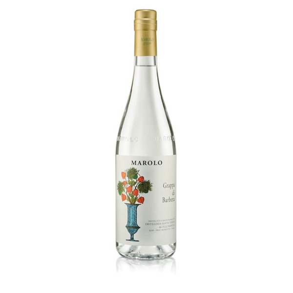 Grappa di Barbera - Distilleria Santa Teresa Fratelli Marolo 0,70 l. Grappa di Barbera - Distilleria Santa Teresa Fratelli Marolo 0,70 l.