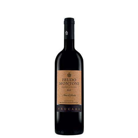 Red Wine magnum Vrucara Nero d'Avola Sicilia Igt Azienda Agricola Feudo Montoni -cz