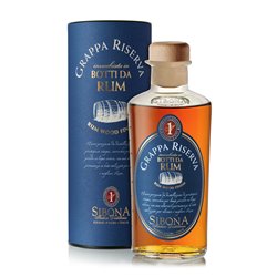 Grappa Riserva aged in Rum barrels - Distilleria Sibona 0.5 l.