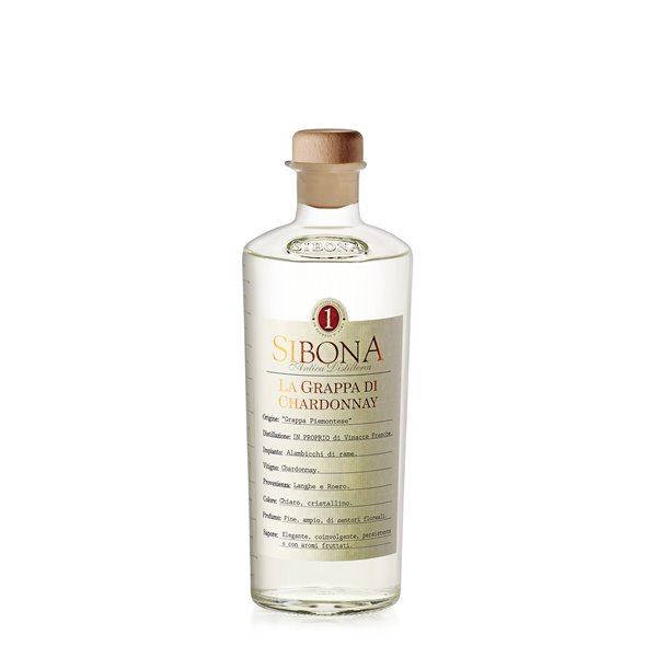 Grappa Monovitigno di Chardonnay - Distilleria Sibona 1 lt Grappa Monovitigno di Chardonnay - Distilleria Sibona 1 lt