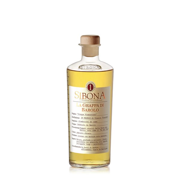 Grappa Monovitigno di Barolo- Distilleria Sibona 1 lt Grappa Monovitigno di Barolo- Distilleria Sibona 1 lt