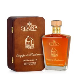 Grappa BARBARESCO mill. 2008- Distilleria Sibona 0,7 l.