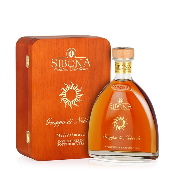 Grappa NEBBIOLO millesimo 2009 - Distilleria Sibona 0,7 l. Grappa NEBBIOLO millesimo 2009 - Distilleria Sibona 0,7 l.