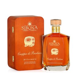 Grappa BARBERA millesimo 2010 - Distilleria Sibona 0,7 l.