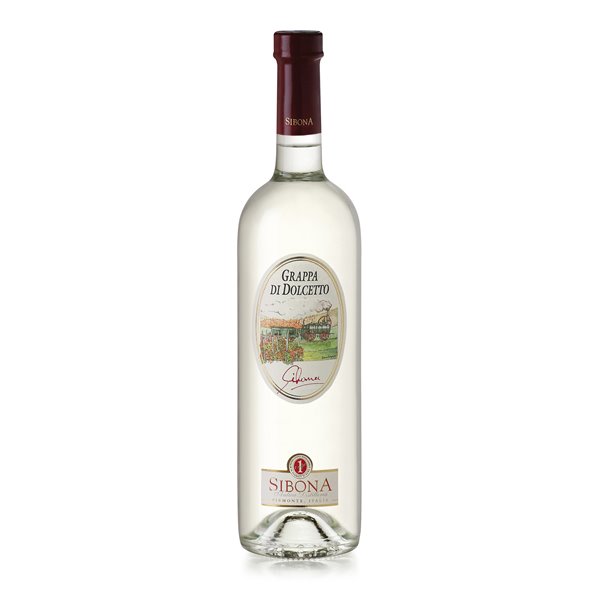 Grappa Monovitigno di Dolcetto - Distilleria Sibona 0,70 L. Grappa Monovitigno di Dolcetto - Distilleria Sibona 0,70 L.
