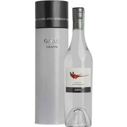 Grappa di Nebbiolo Sito Moresco - Gaja 0,500 L. con elegante confezione regalo