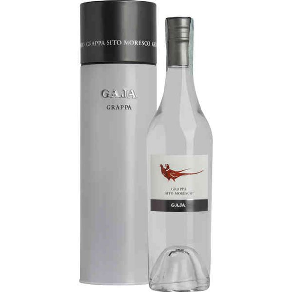 Grappa di Nebbiolo Sito Moresco - Gaja 0,500 L. with elegant gift box Grappa di Nebbiolo Sito Moresco - Gaja 0,500 L. with elegant gift box