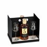 Distilleria Sibona - Box in Tischverpackung (2 Bt. x50cl) : Grappa NEBBIOLO + Grappa BARBERA mit 4 Gläsern
