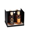 Distilleria Sibona - Confezione Box in Tavola (4 Bt. x50cl) : Grappa La Speziata, Amaro, Grappa Botti da Porto, Grappa Moscato