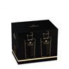 Distilleria Sibona - Confezione Box in Tavola (4 Bt. x50cl) : Grappa La Speziata, Amaro, Grappa Botti da Porto, Grappa Moscato