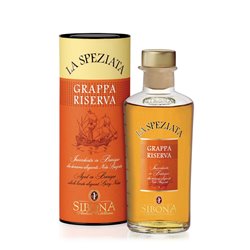 Distilleria Sibona - Box Paket (4 Bt. x50cl) : Grappa La Speziata, Amaro, Grappa Botti da Porto, Grappa Moscato